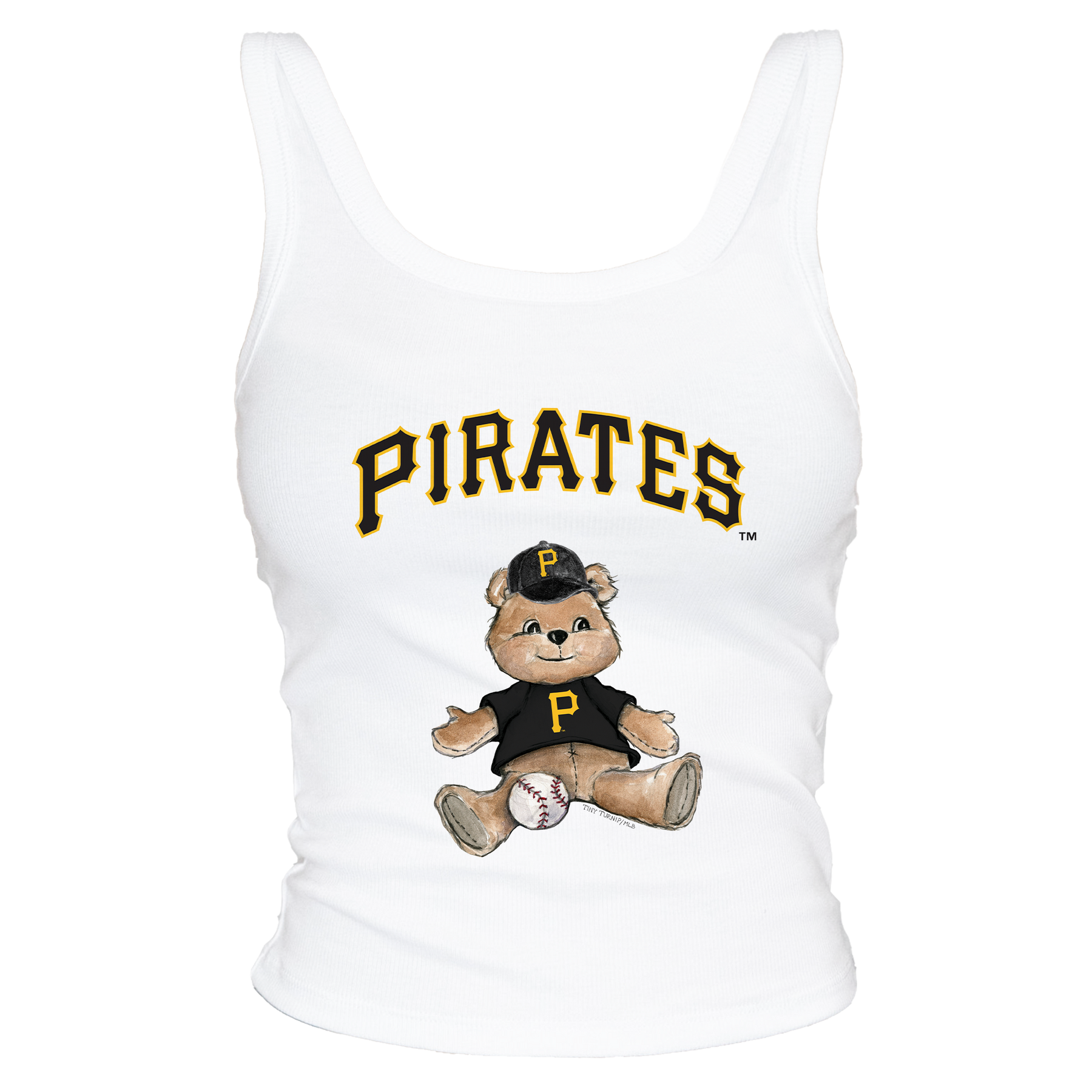 Pittsburgh Pirates Teddy Ribbed Tank