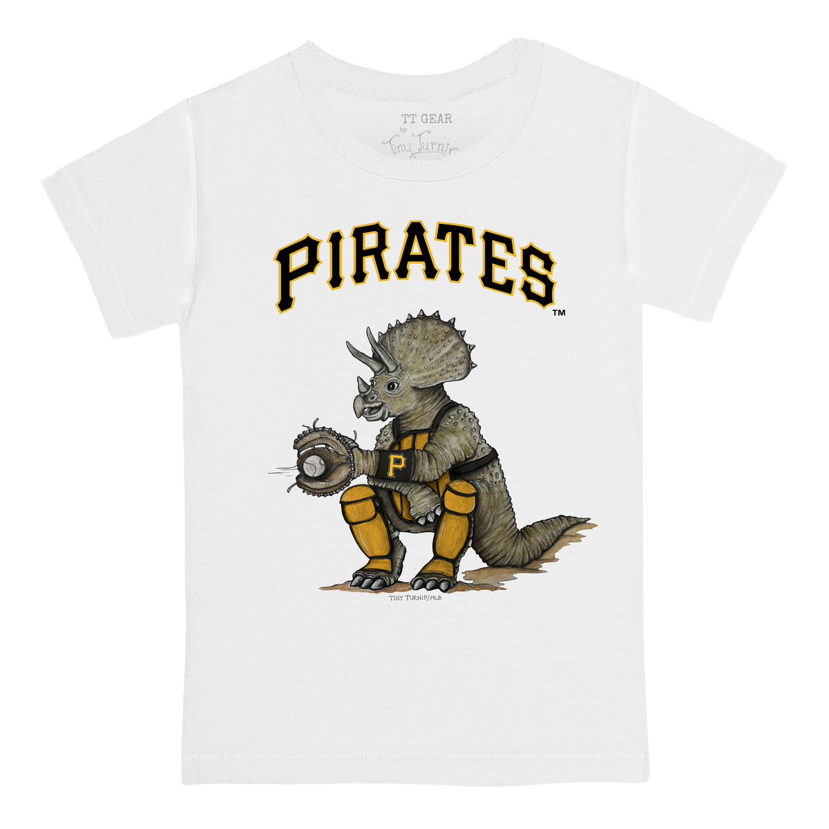 Pittsburgh Pirates Triceratops Tee Shirt