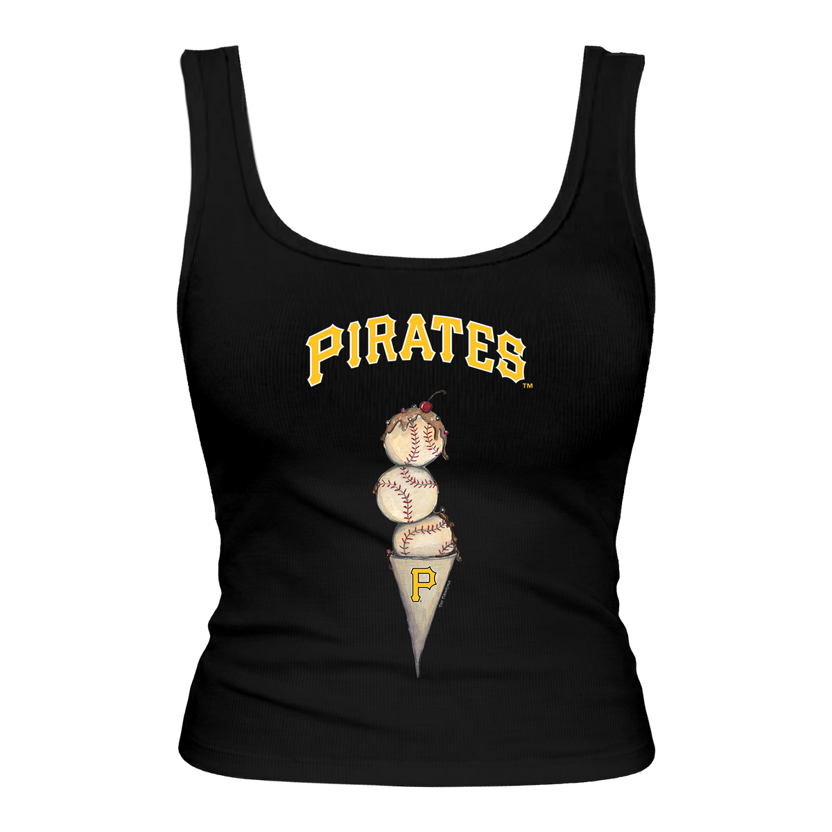 Pittsburgh Pirates Triple Scoop Emmy Tank