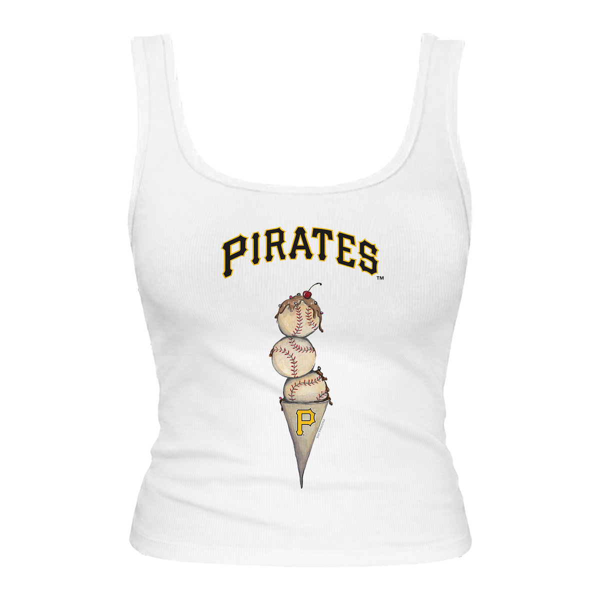 Pittsburgh Pirates Triple Scoop Emmy Tank