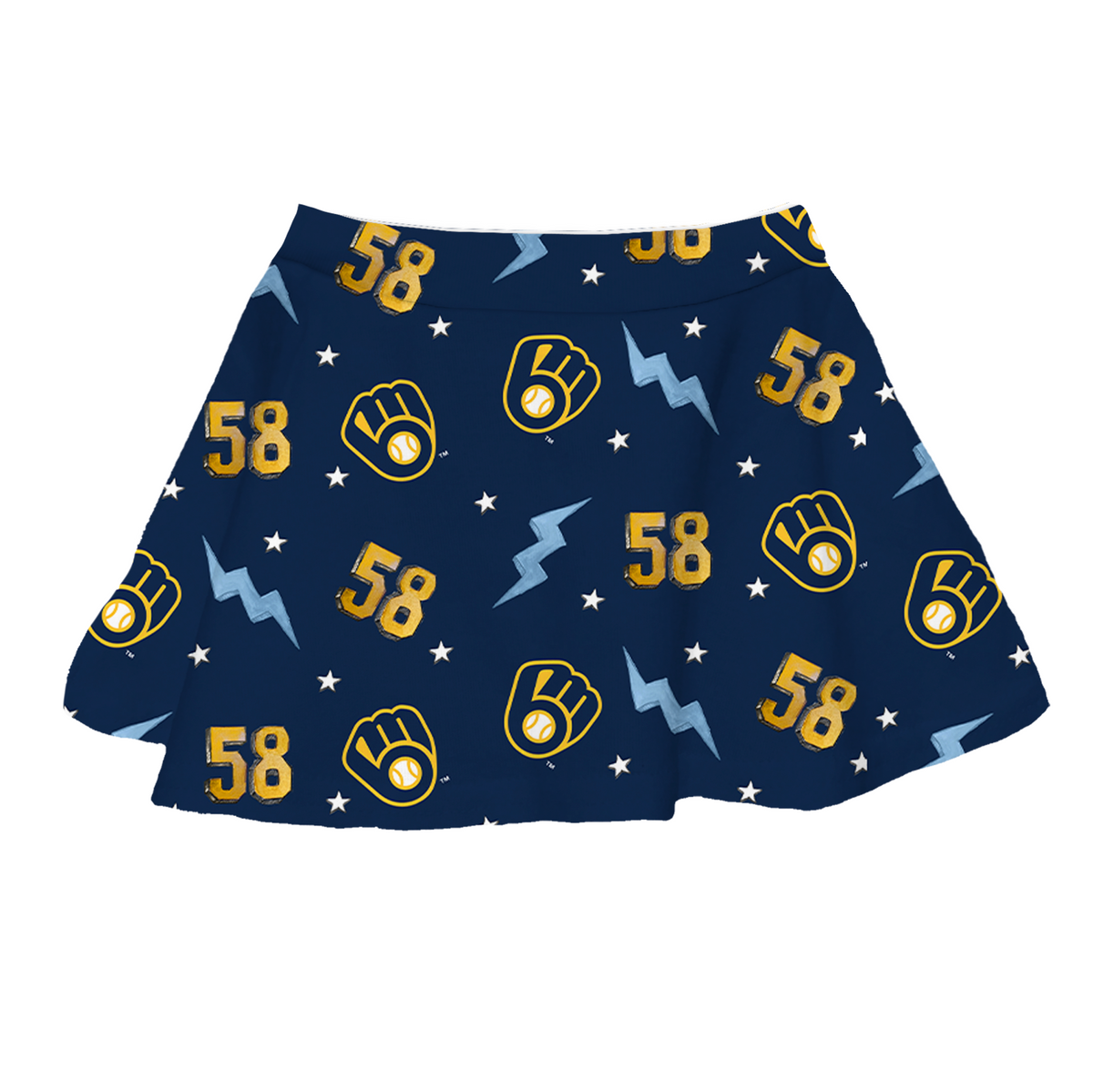 VIP Milwaukee Brewers Postseason '26 Skirt - Tiny Turnip