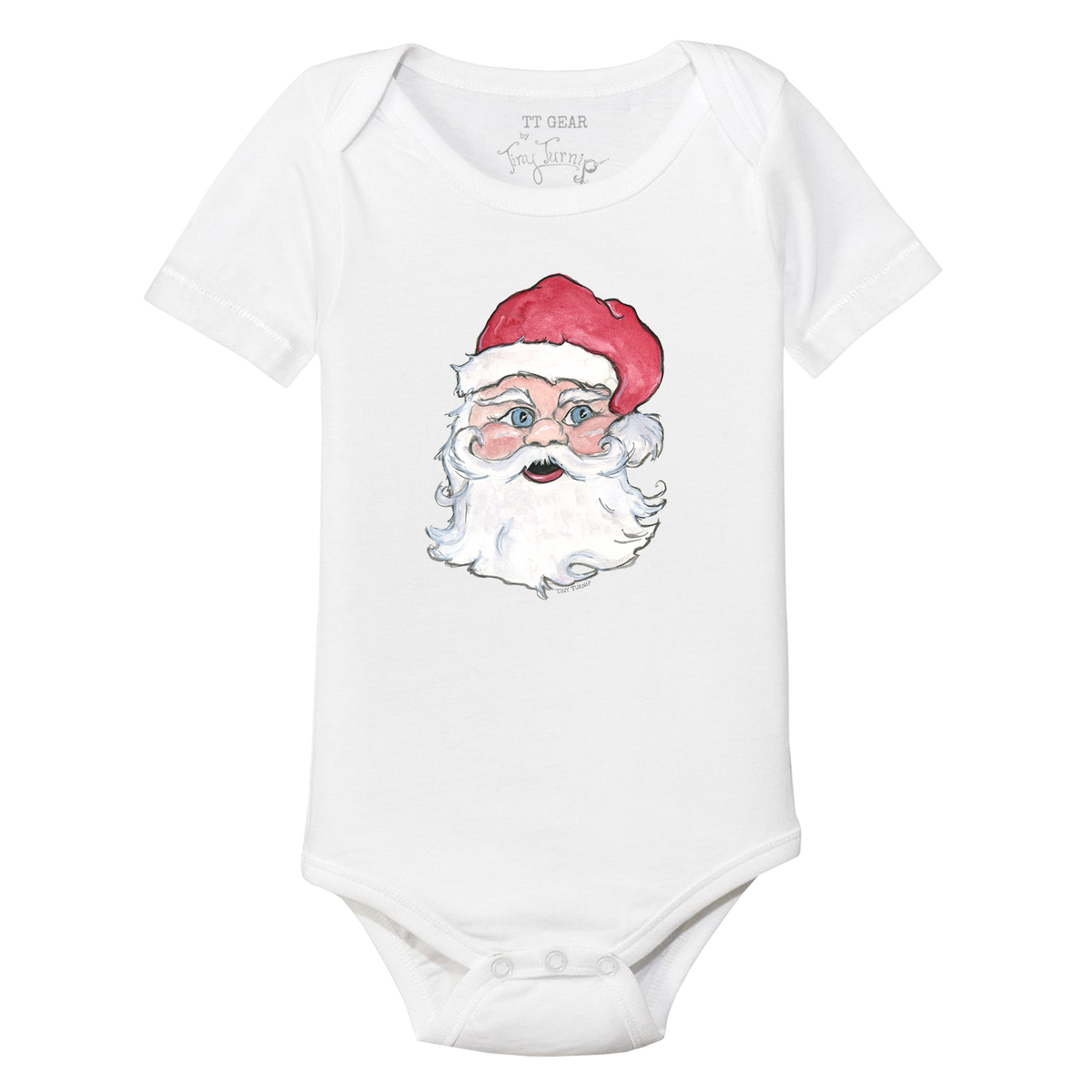 Santa Short Sleeve Snapper