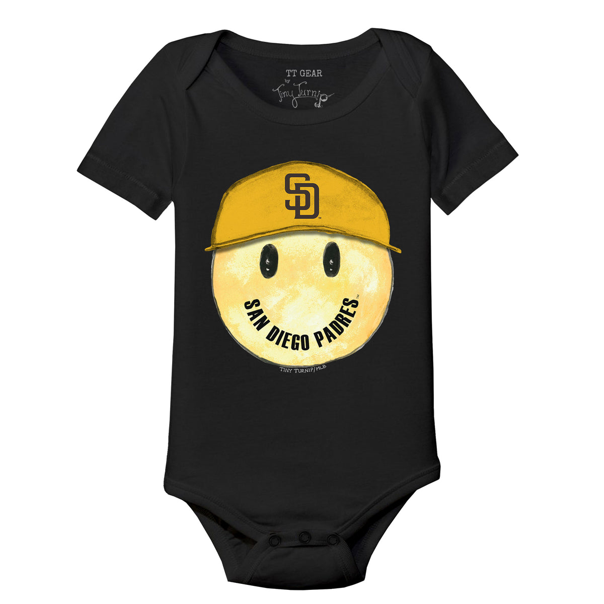 San Diego Padres Smiley Short Sleeve Snapper