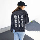 San Diego Padres Black Cord Logo Grid