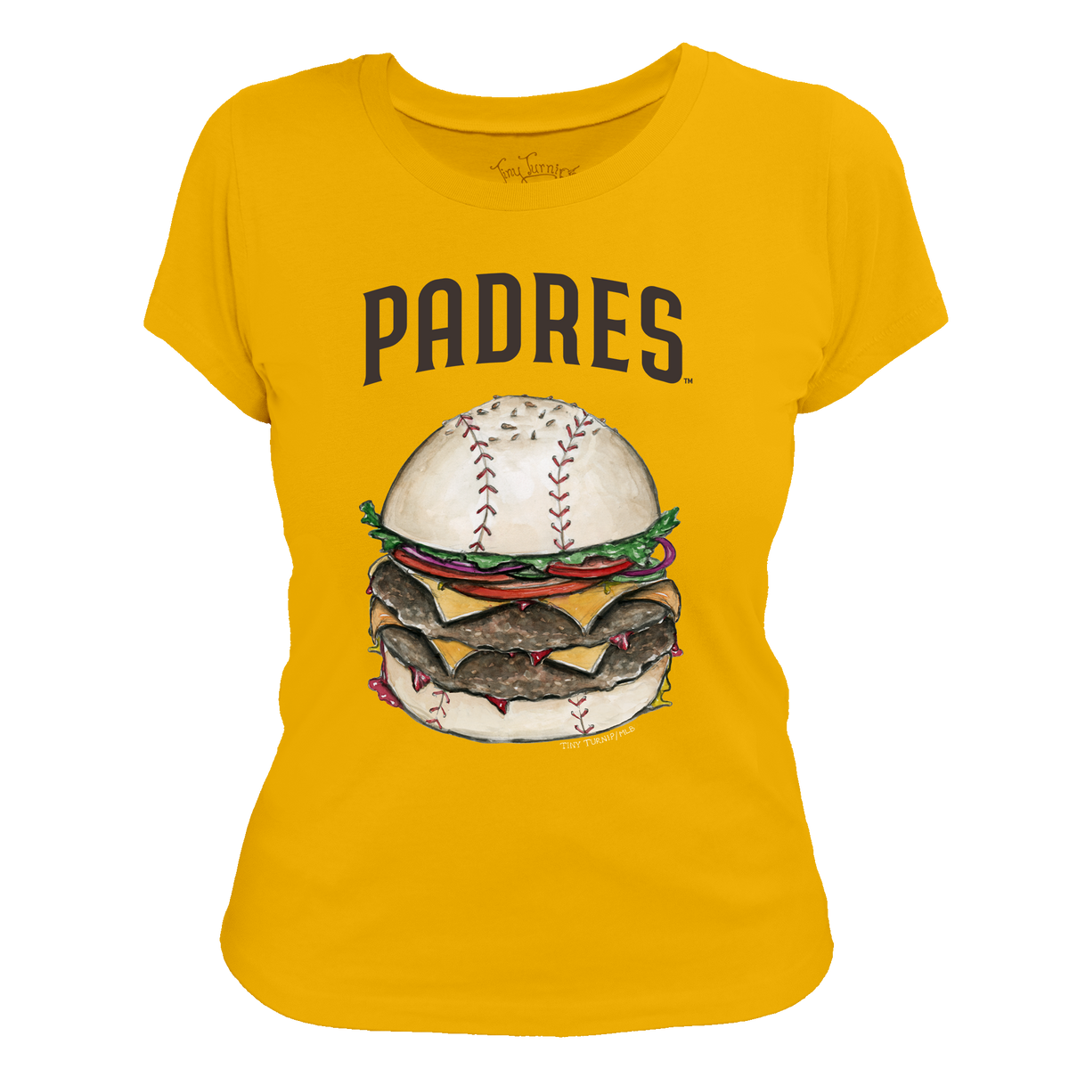 San Diego Padres Burger Tee Shirt