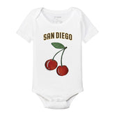 San Diego Padres Cherry Short Sleeve Snapper