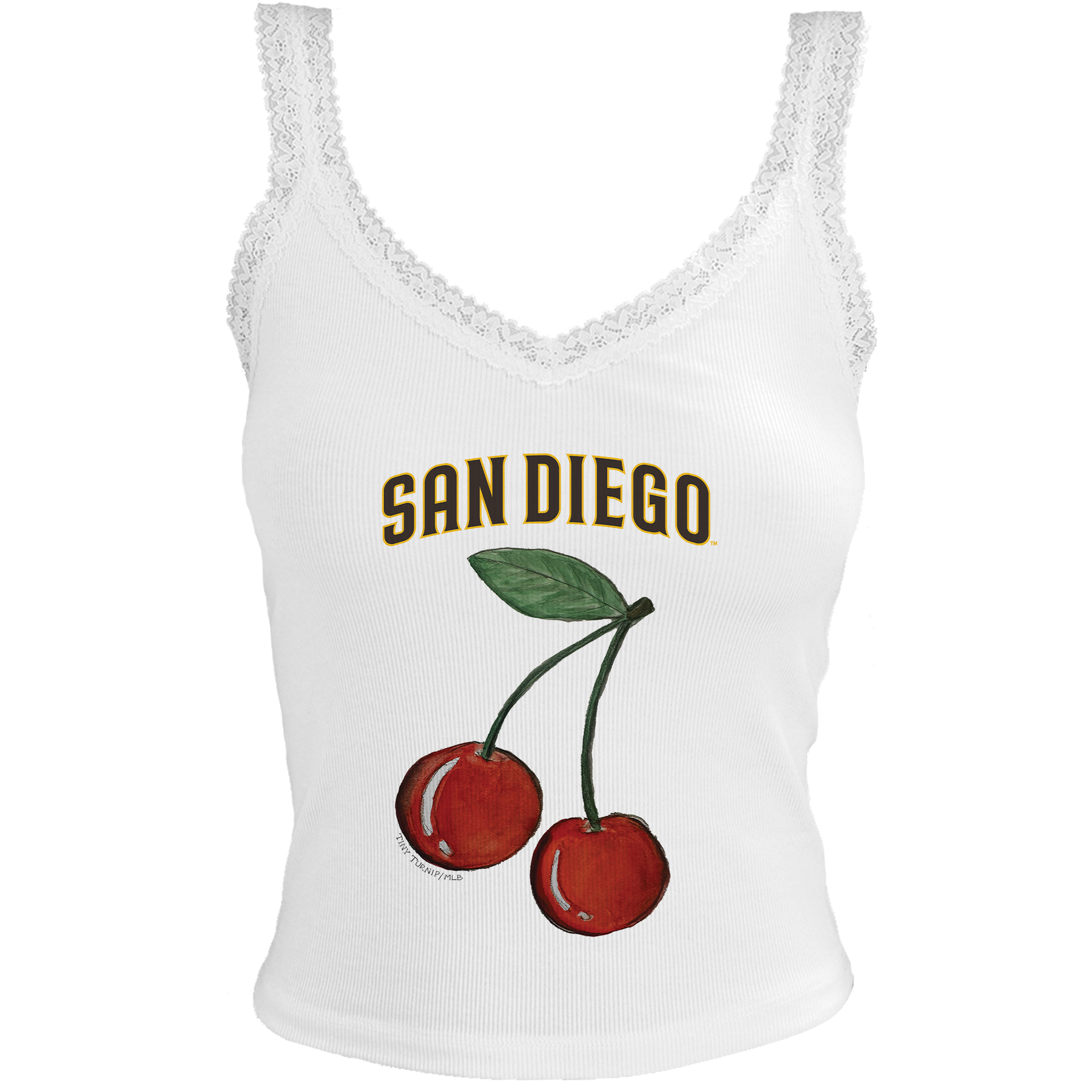 San Diego Padres Cherry Lace Tank