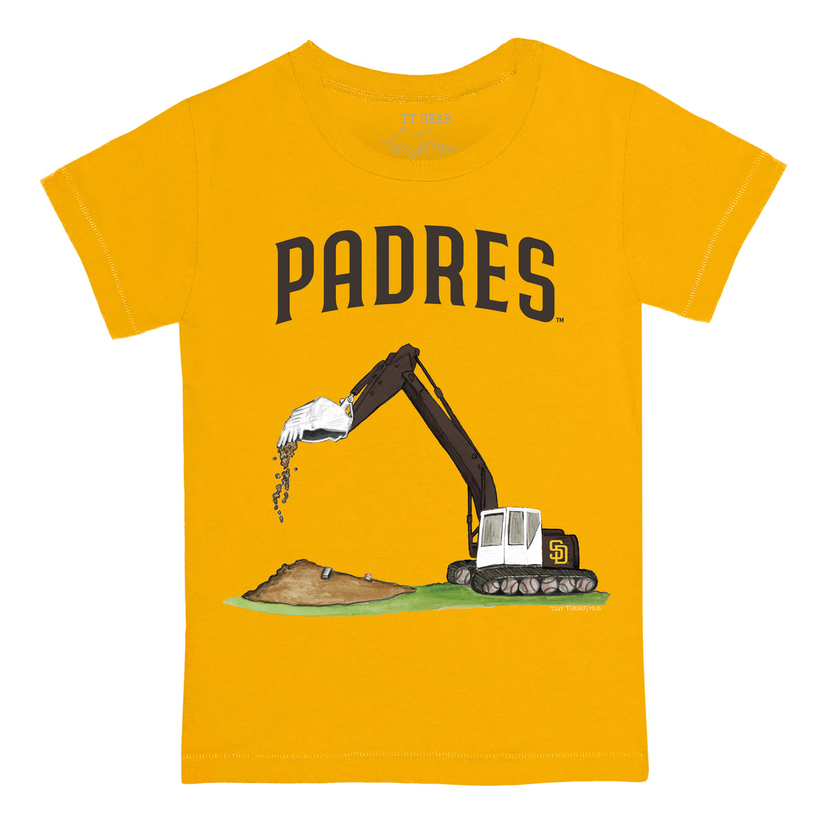 San Diego Padres Excavator Tee Shirt