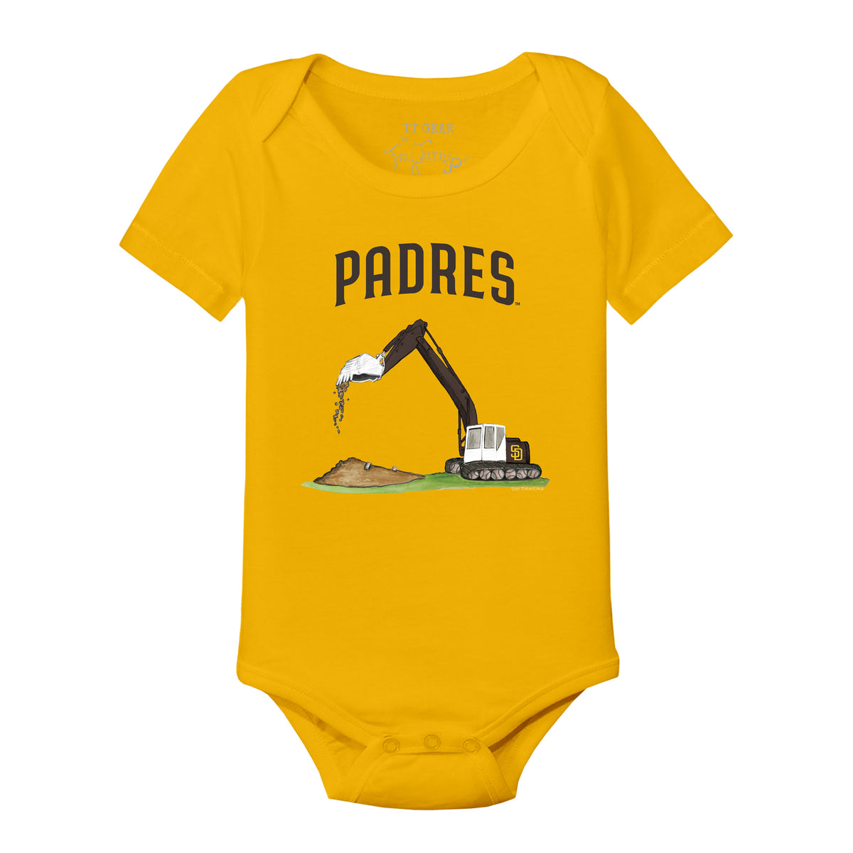 San Diego Padres Excavator Short Sleeve Snapper