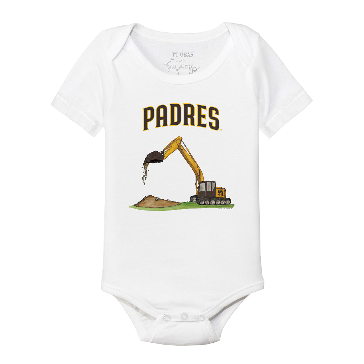 San Diego Padres Excavator Short Sleeve Snapper