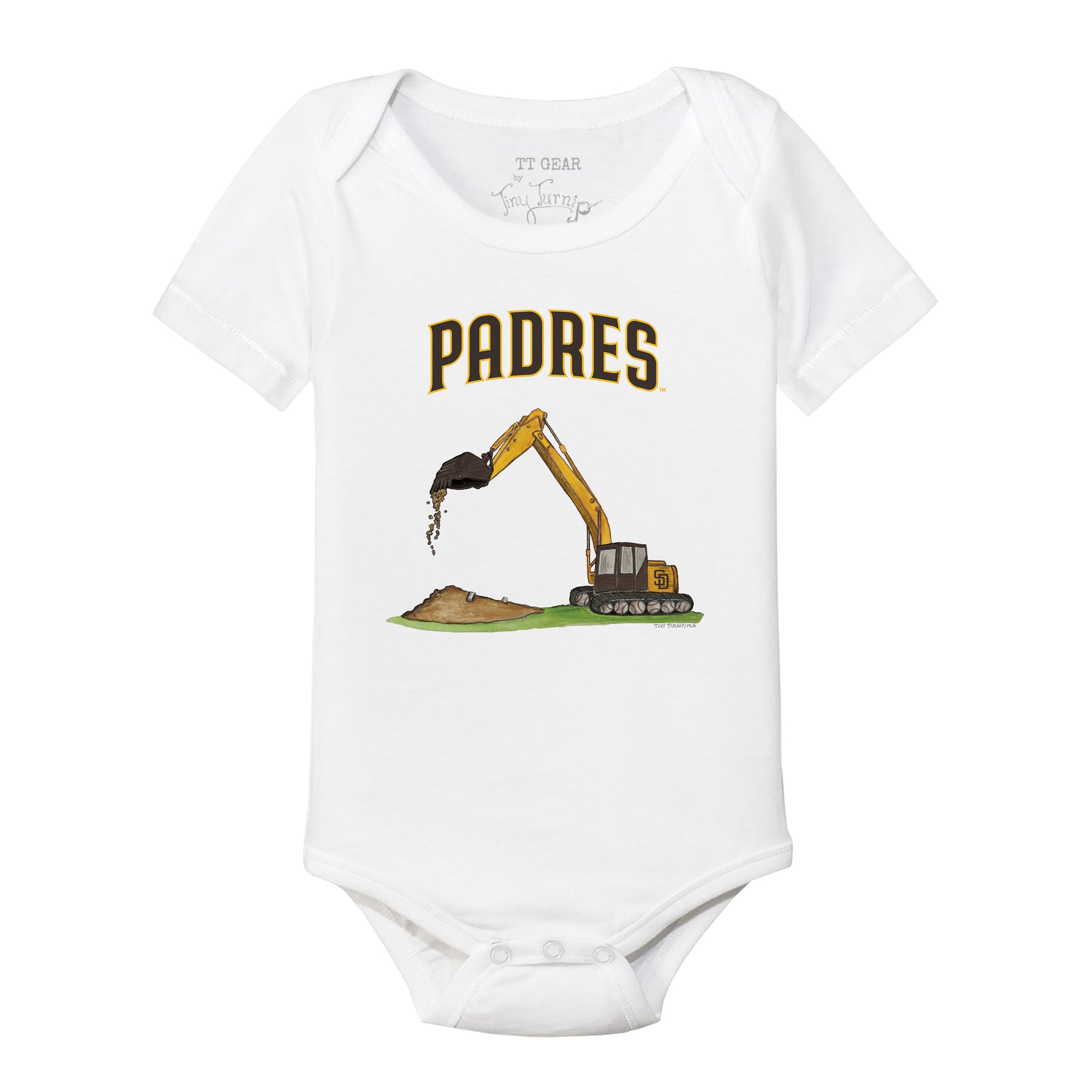 San Diego Padres Excavator Short Sleeve Snapper