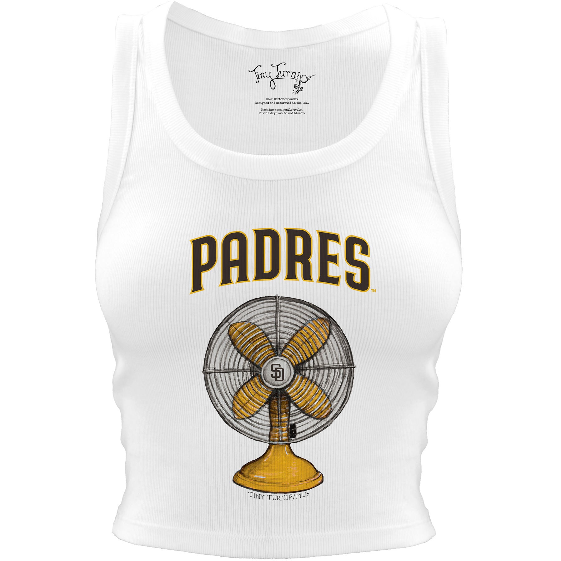 San Diego Padres Fan Crop Tank