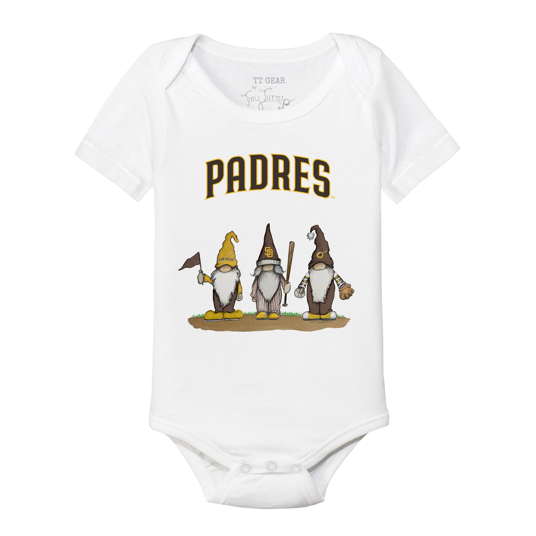 San Diego Padres Gnomes Short Sleeve Snapper
