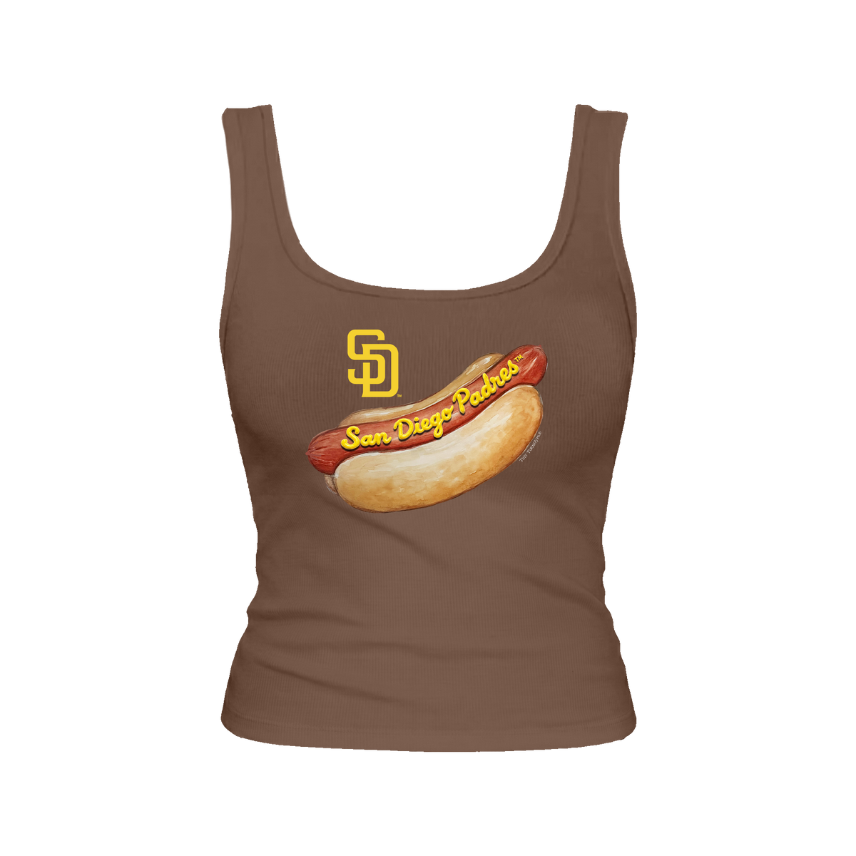 San Diego Padres Hot Dog Emmy Tank
