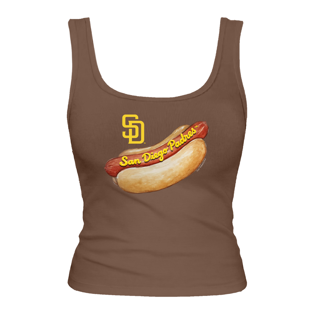 San Diego Padres Hot Dog Emmy Tank