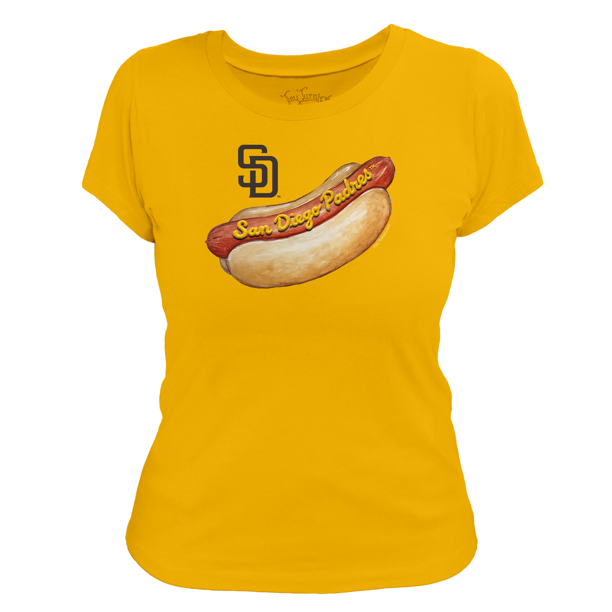 San Diego Padres Hot Dog Women's Tee Shirt