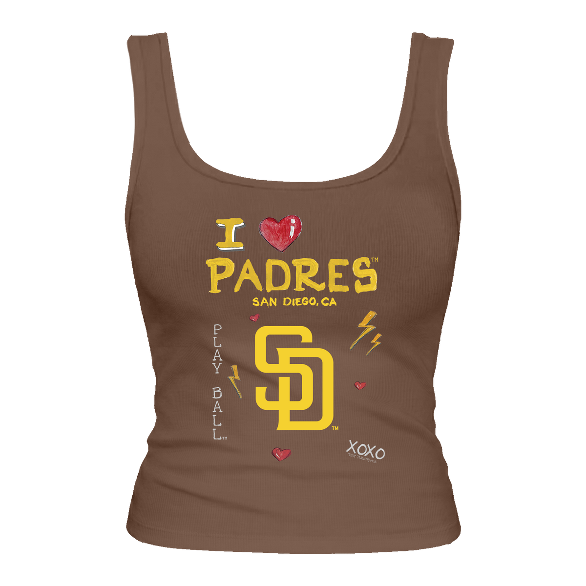 San Diego Padres I Heart Padres Emmy Tank