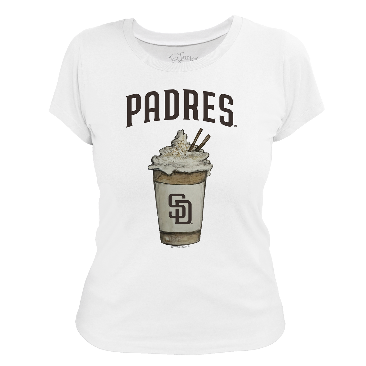 San Diego Padres Latte Women's Tee Shirt