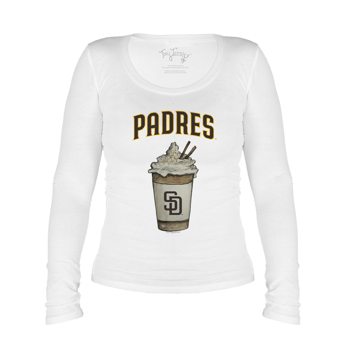 San Diego Padres Latte Legend Long Sleeve