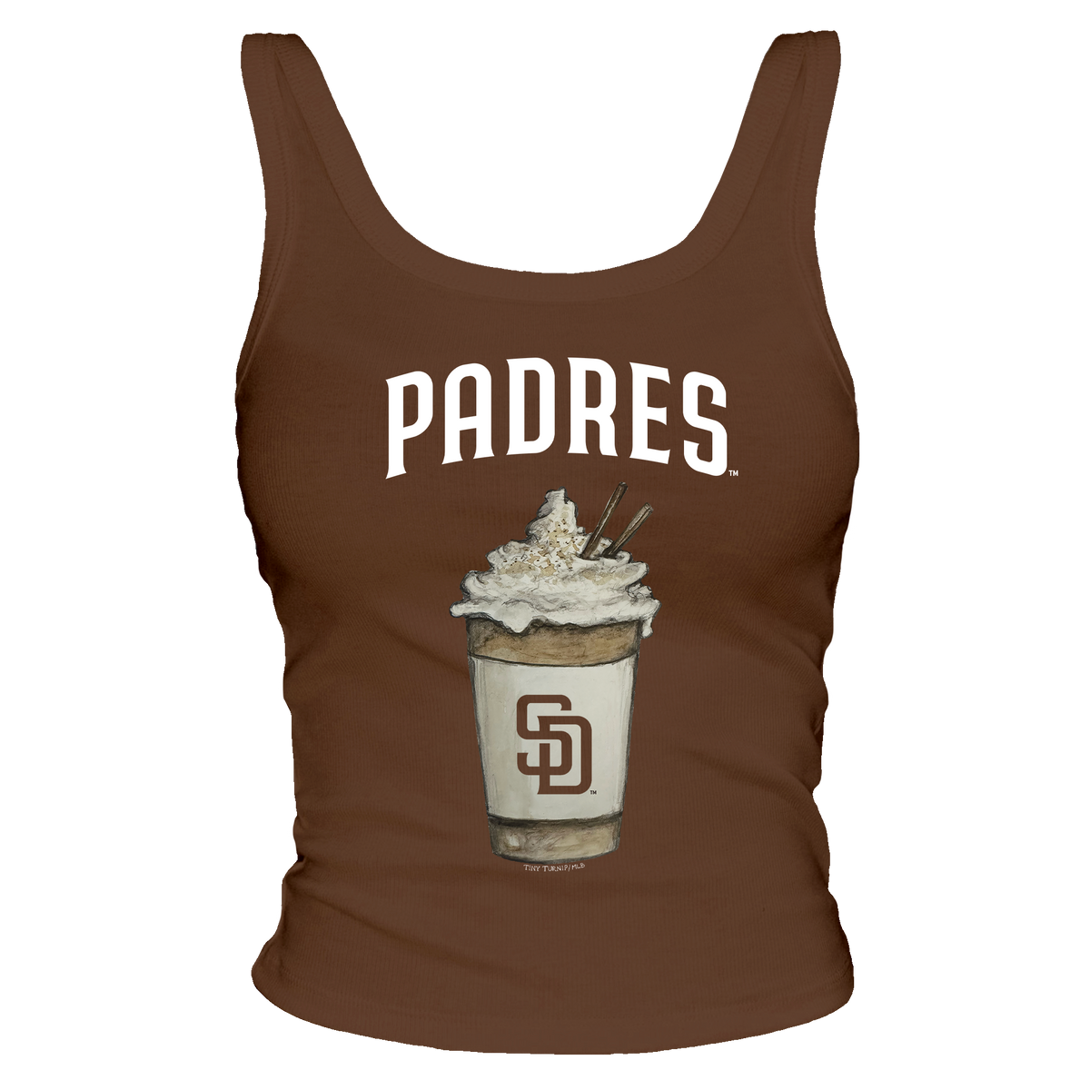 San Diego Padres Latte Tank