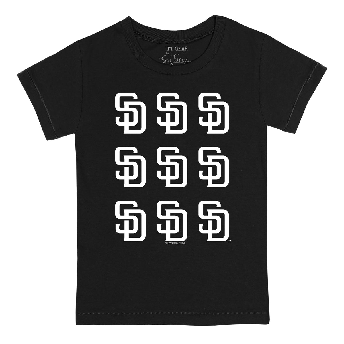 San Diego Padres Logo Grid Tee Shirt