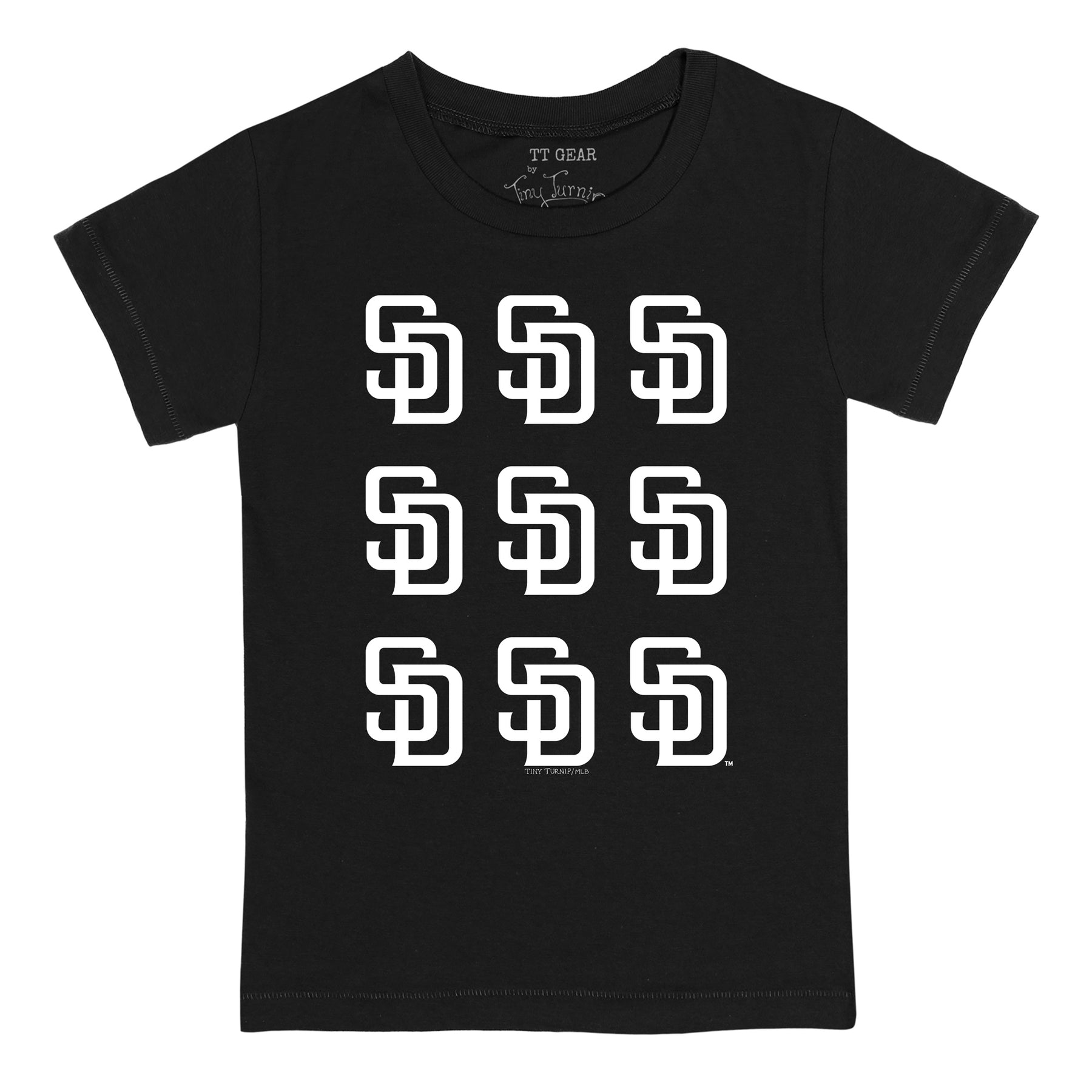 San Diego Padres Logo Grid Tee Shirt