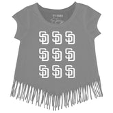 San Diego Padres Logo Grid Fringe Tee