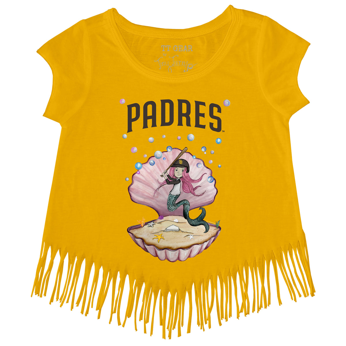 San Diego Padres Mermaid Fringe Tee