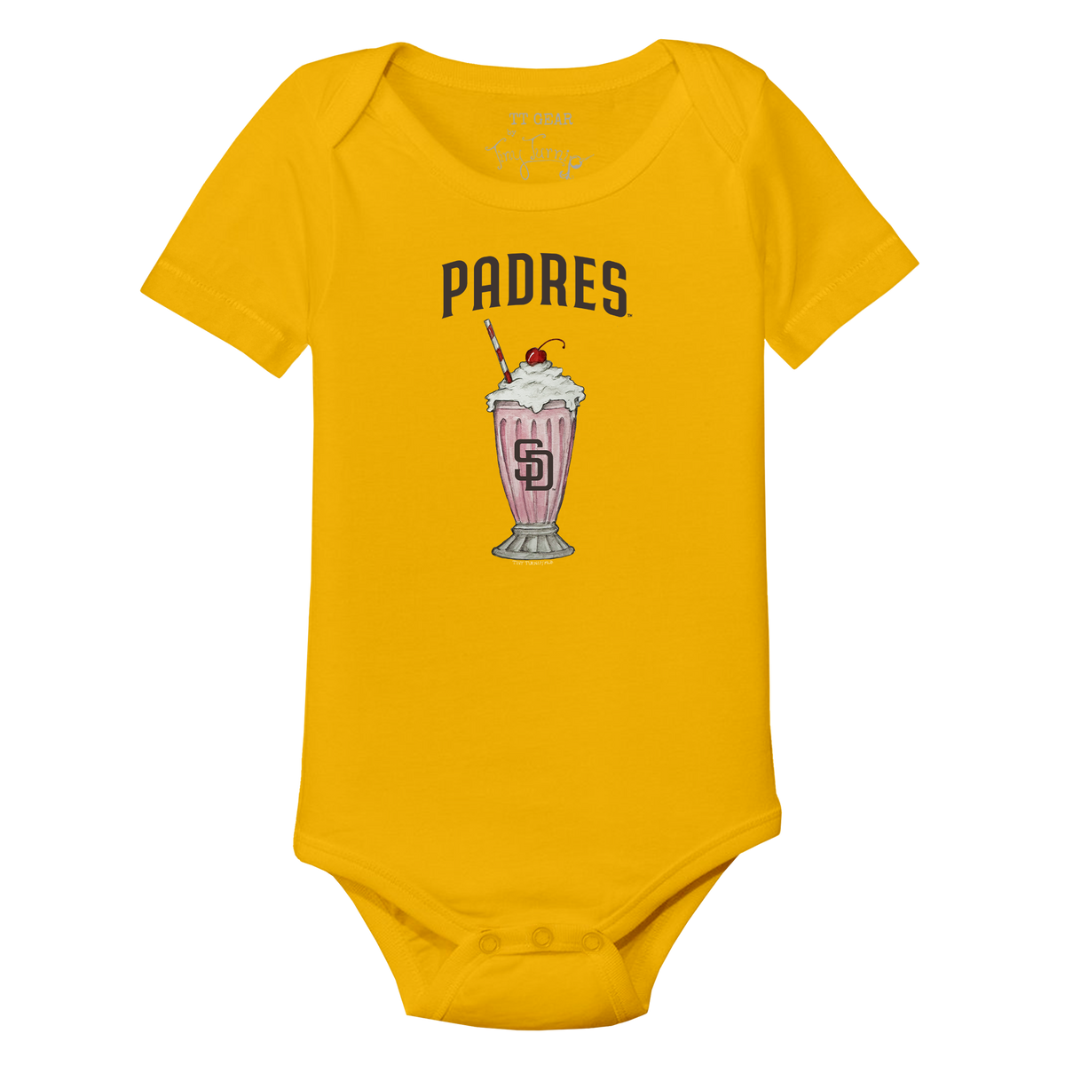 San Diego Padres Milkshake Short Sleeve Snapper