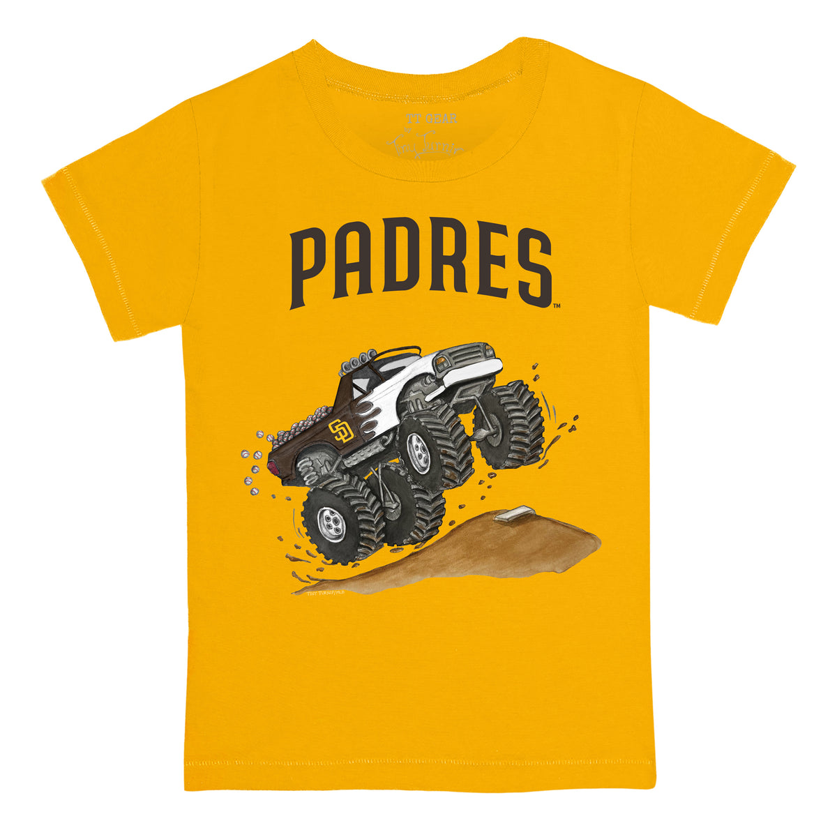 San Diego Padres Monster Truck Tee Shirt