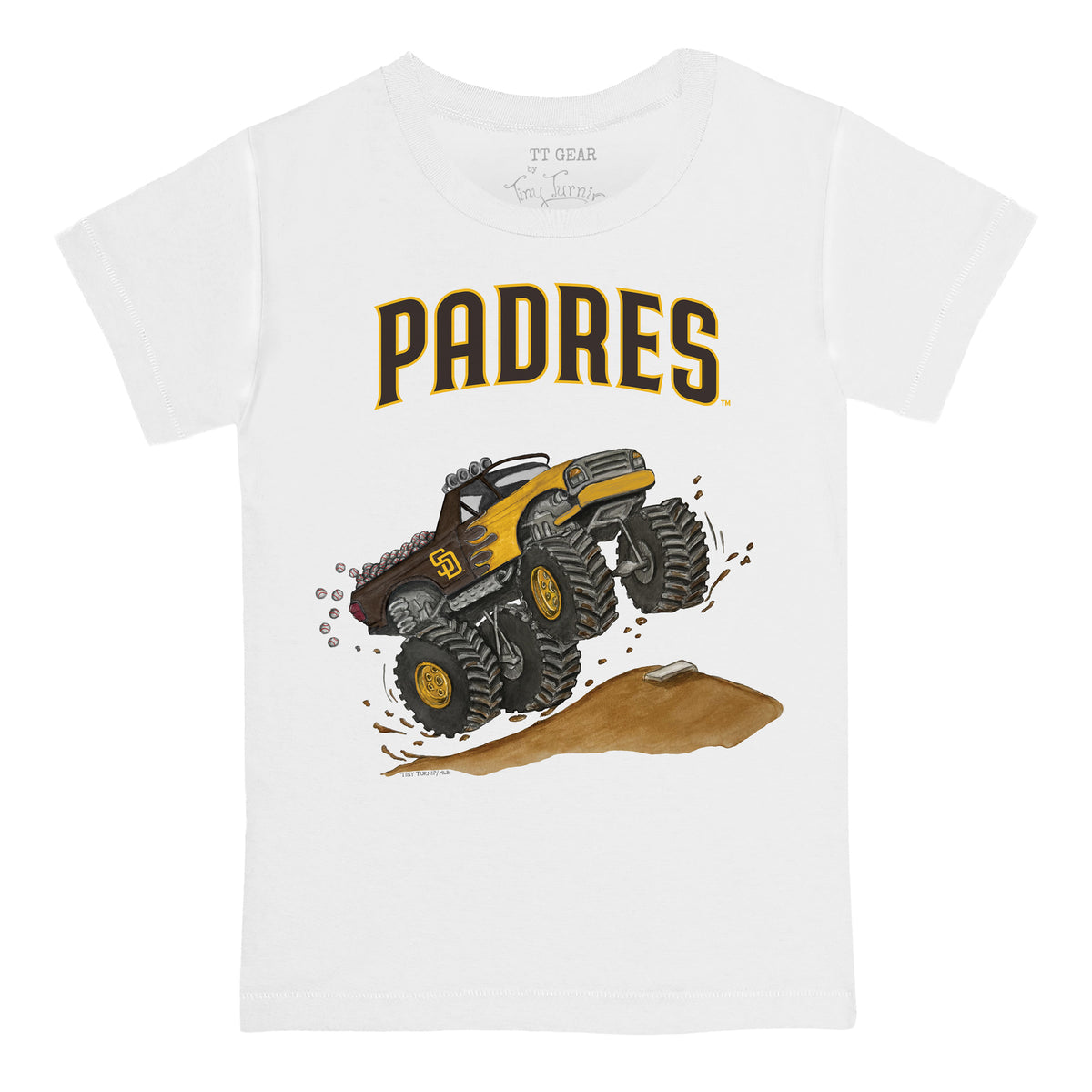 San Diego Padres Monster Truck Tee Shirt