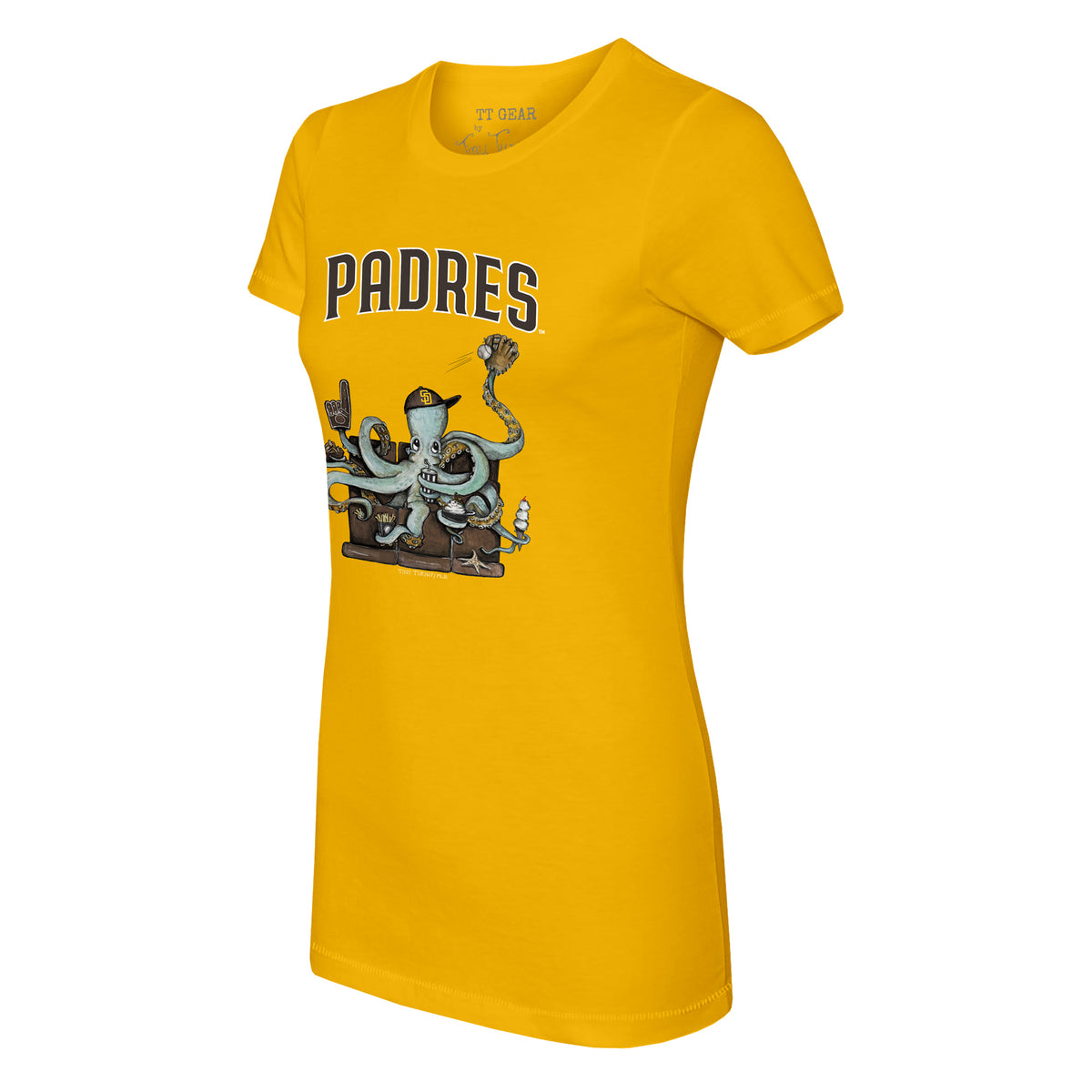 San Diego Padres Octopus Tee Shirt