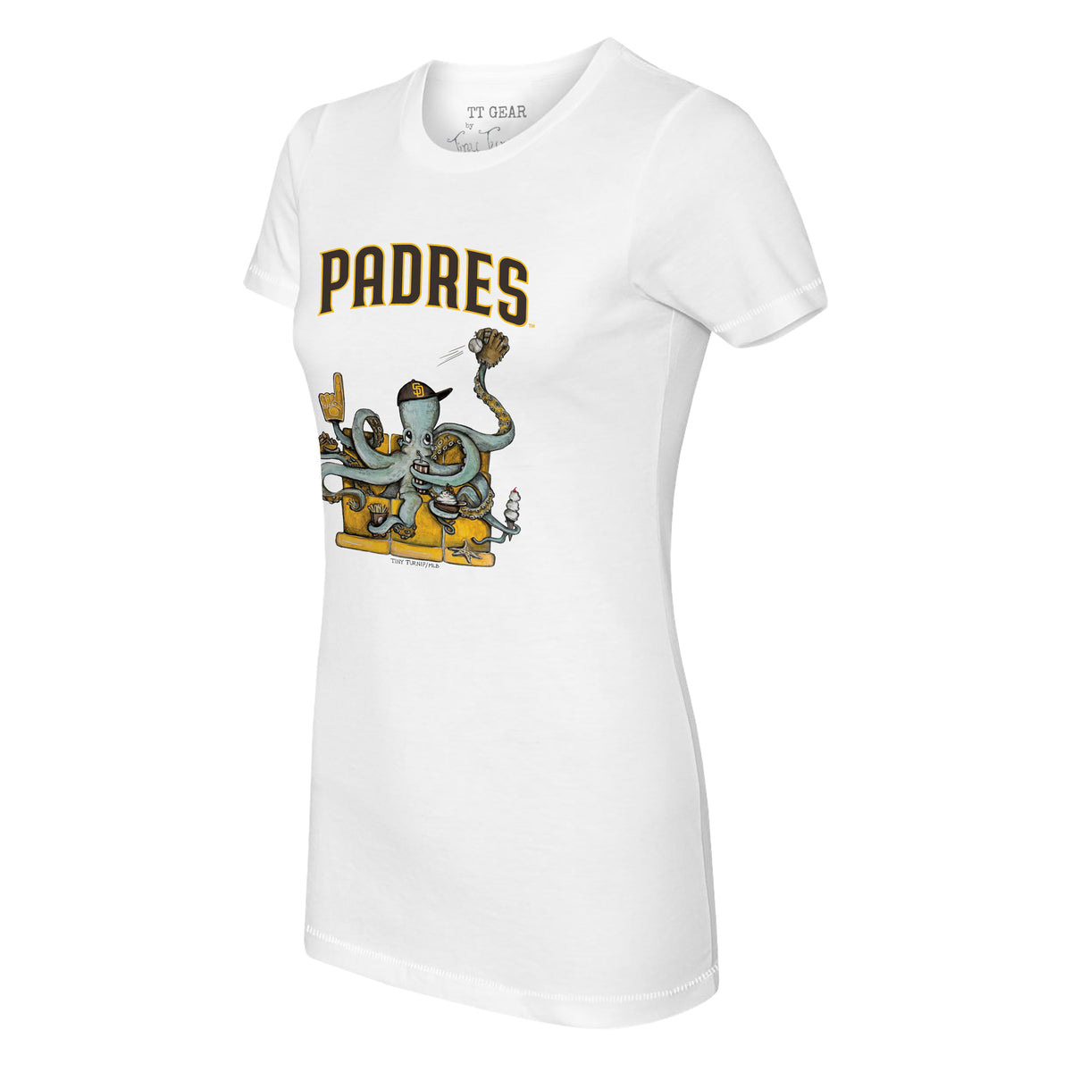 San Diego Padres Octopus Tee Shirt