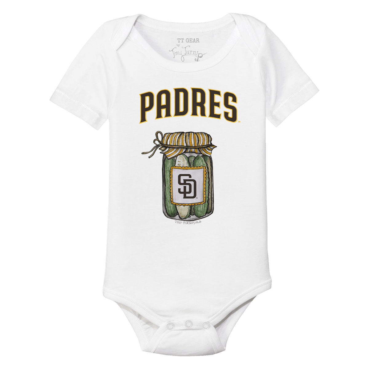 San Diego Padres Pickle Jar Short Sleeve Snapper