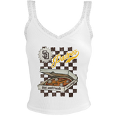 San Diego Padres Pizza Lace Tank