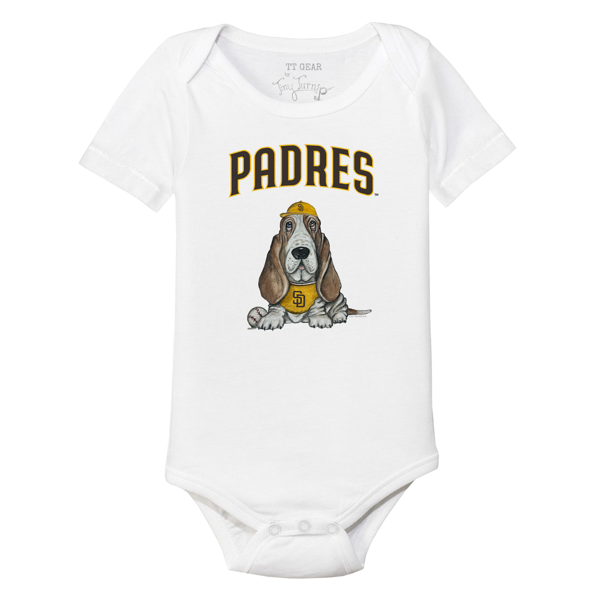 San Diego Padres Puddy Short Sleeve Snapper