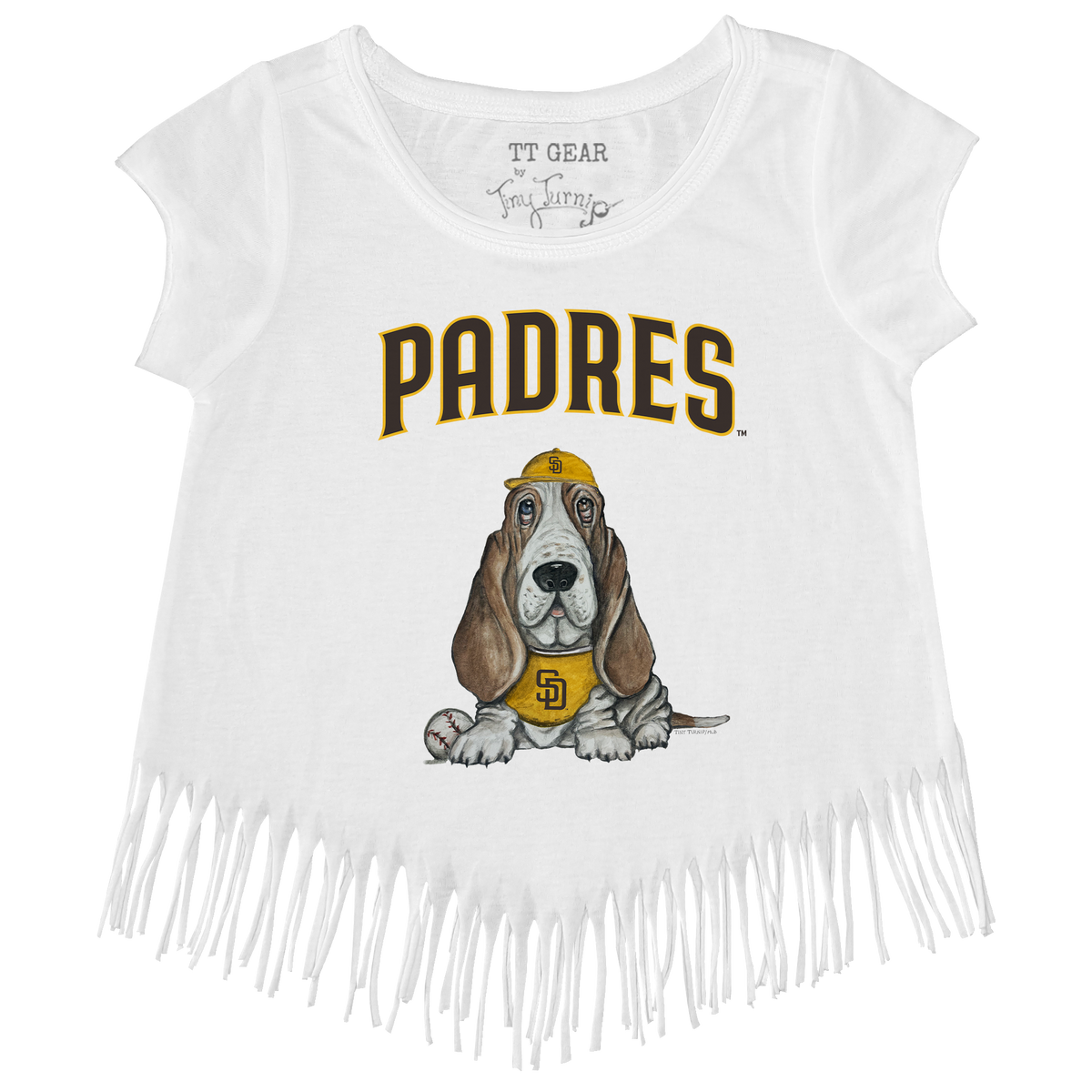 San Diego Padres Puddy Fringe Tee