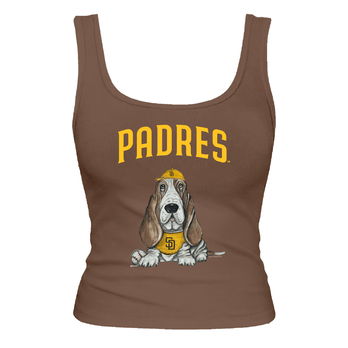 San Diego Padres Puddy Emmy Tank - Tiny Turnip