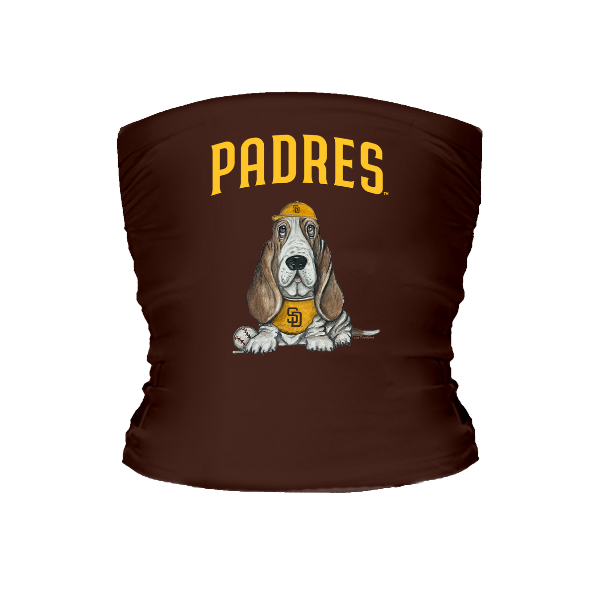 San Diego Padres Puddy Tube Top - Tiny Turnip