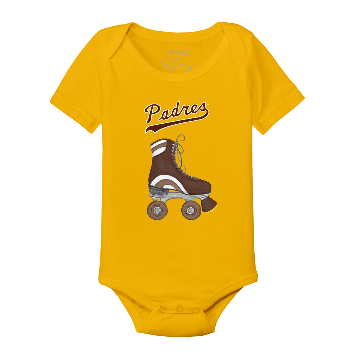 San Diego Padres Retro Skate Short Sleeve Snapper