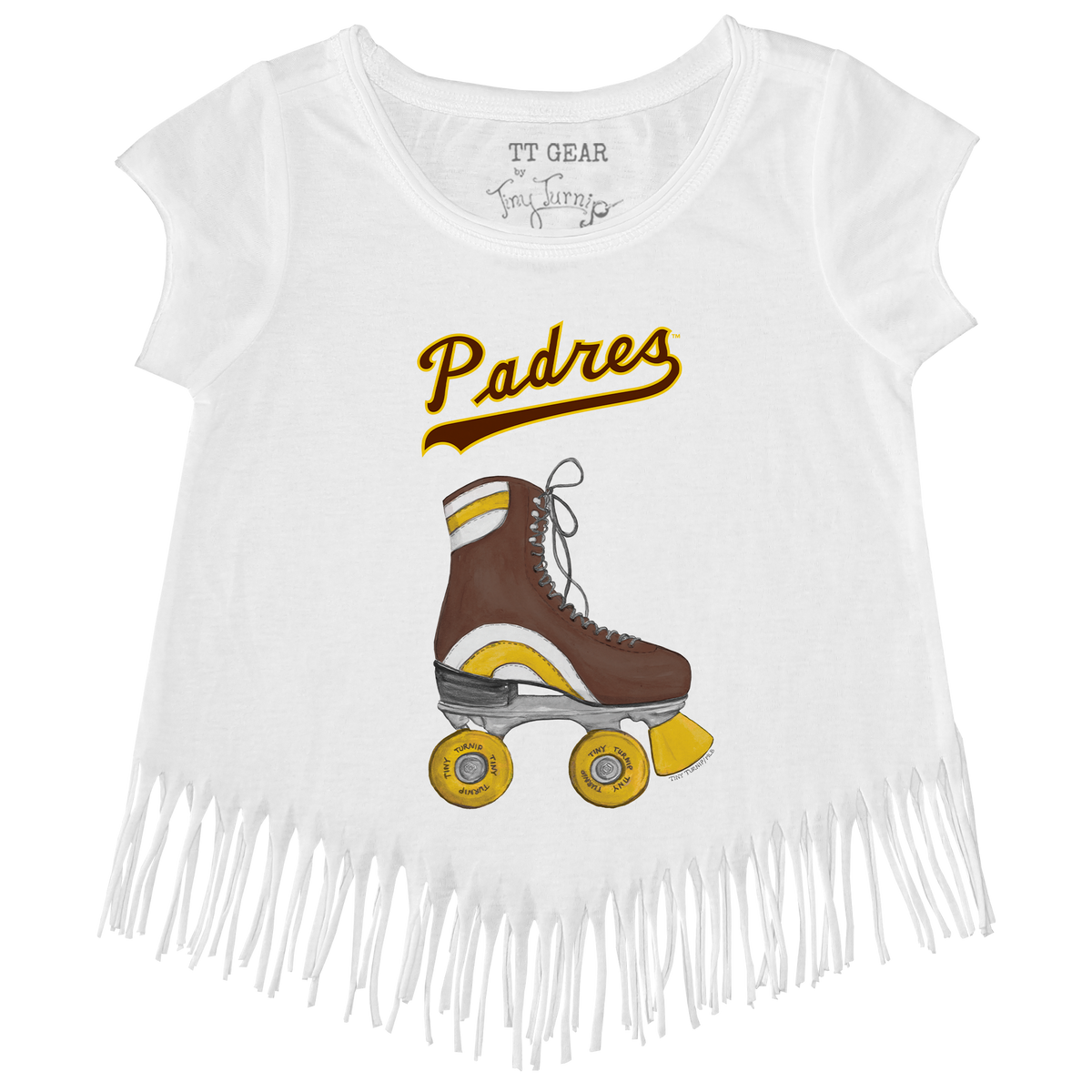 San Diego Padres Retro Skate Fringe Tee