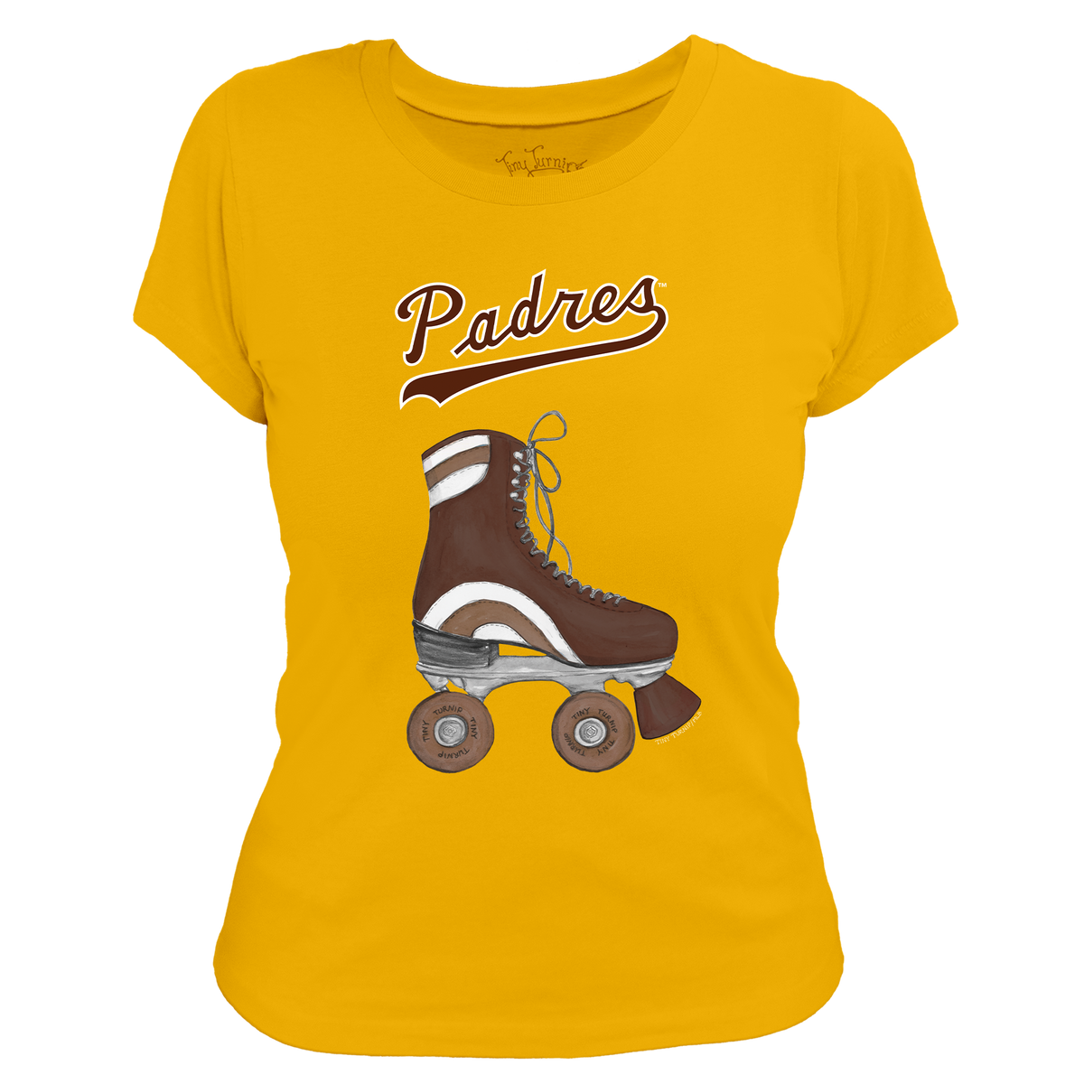 San Diego Padres Retro Skate Women's Tee Shirt