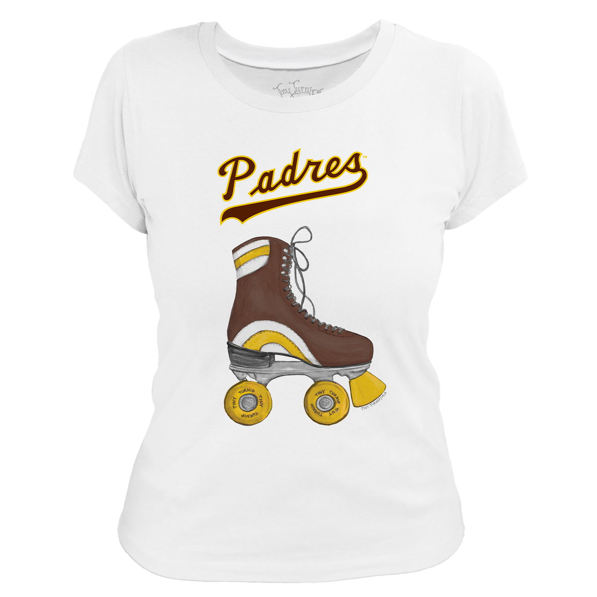 San Diego Padres Retro Skate Women's Tee Shirt