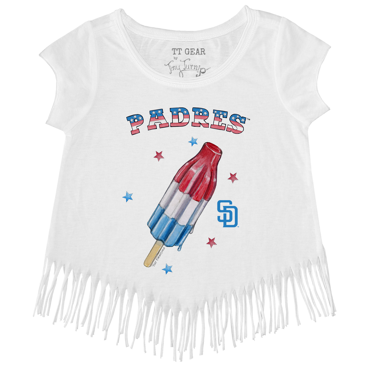 San Diego Padres Rocket Pop Fringe Tee