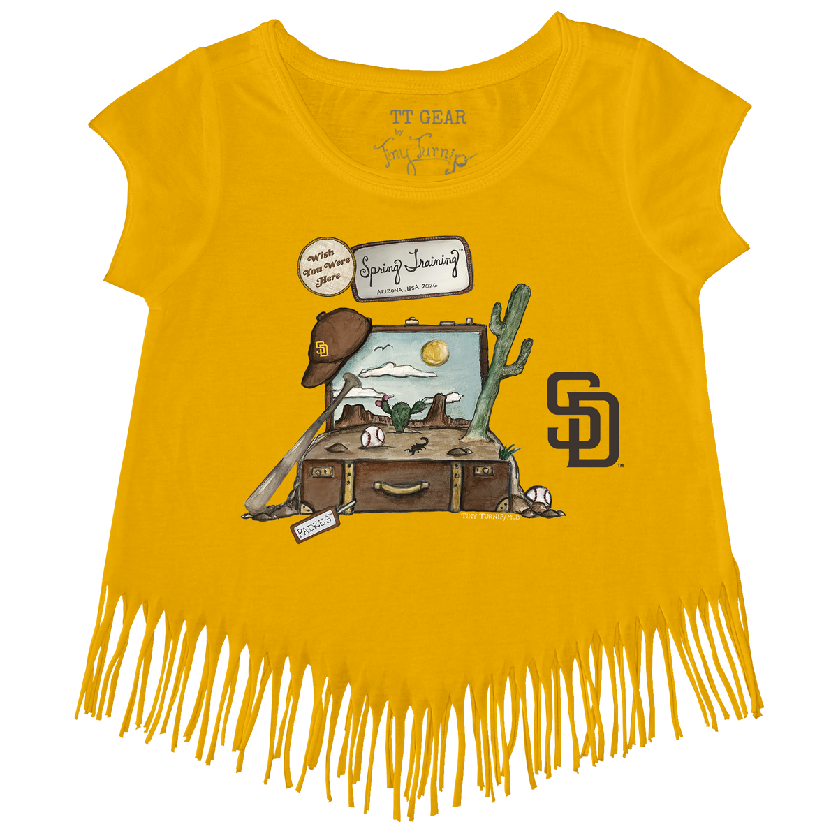 San Diego Padres Spring Training 2026 Fringe Tee