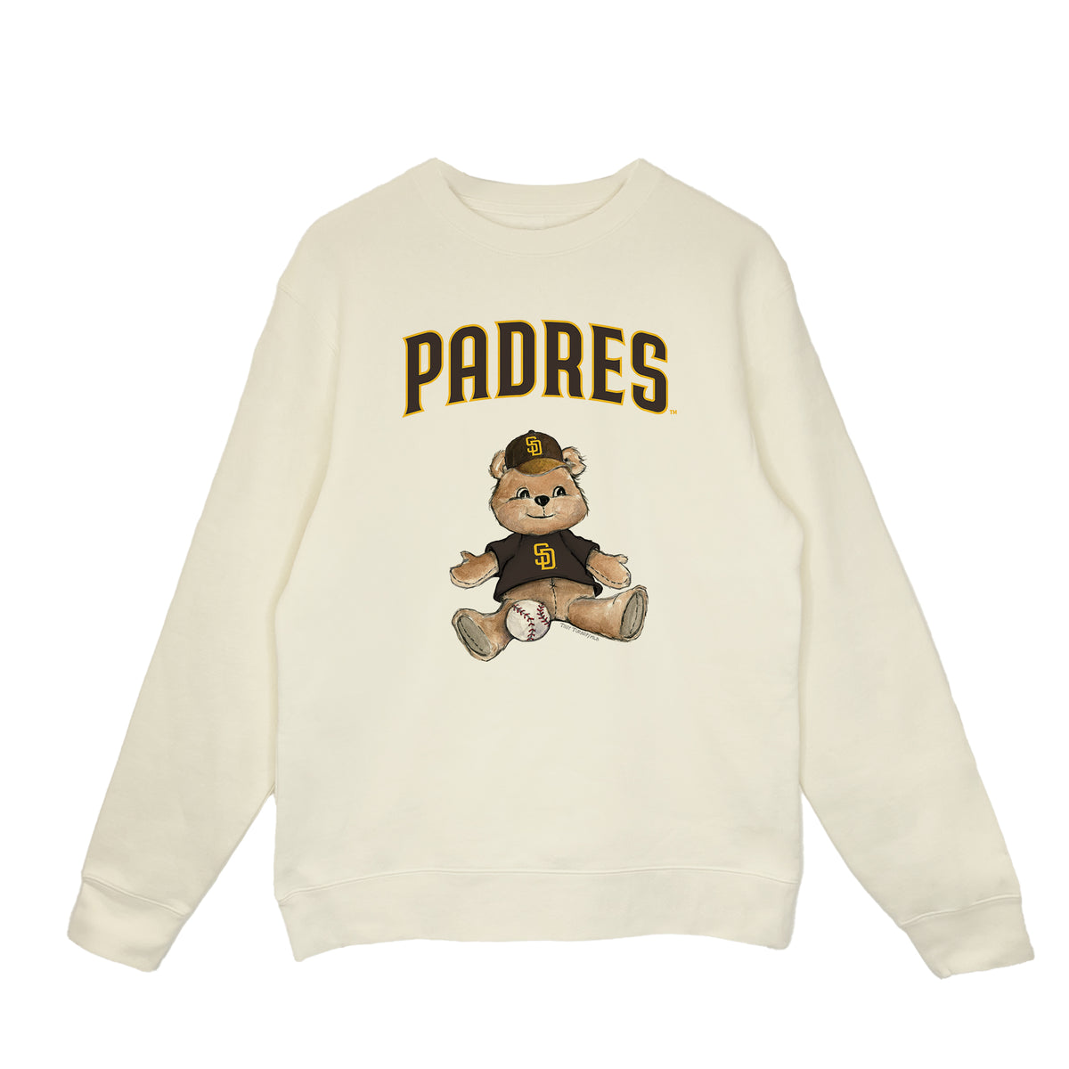 San Diego Padres Teddy Crewneck Sweatshirt