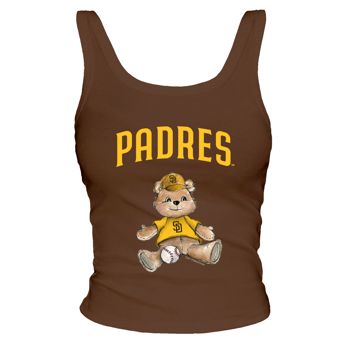 San Diego Padres Teddy Ribbed Tank