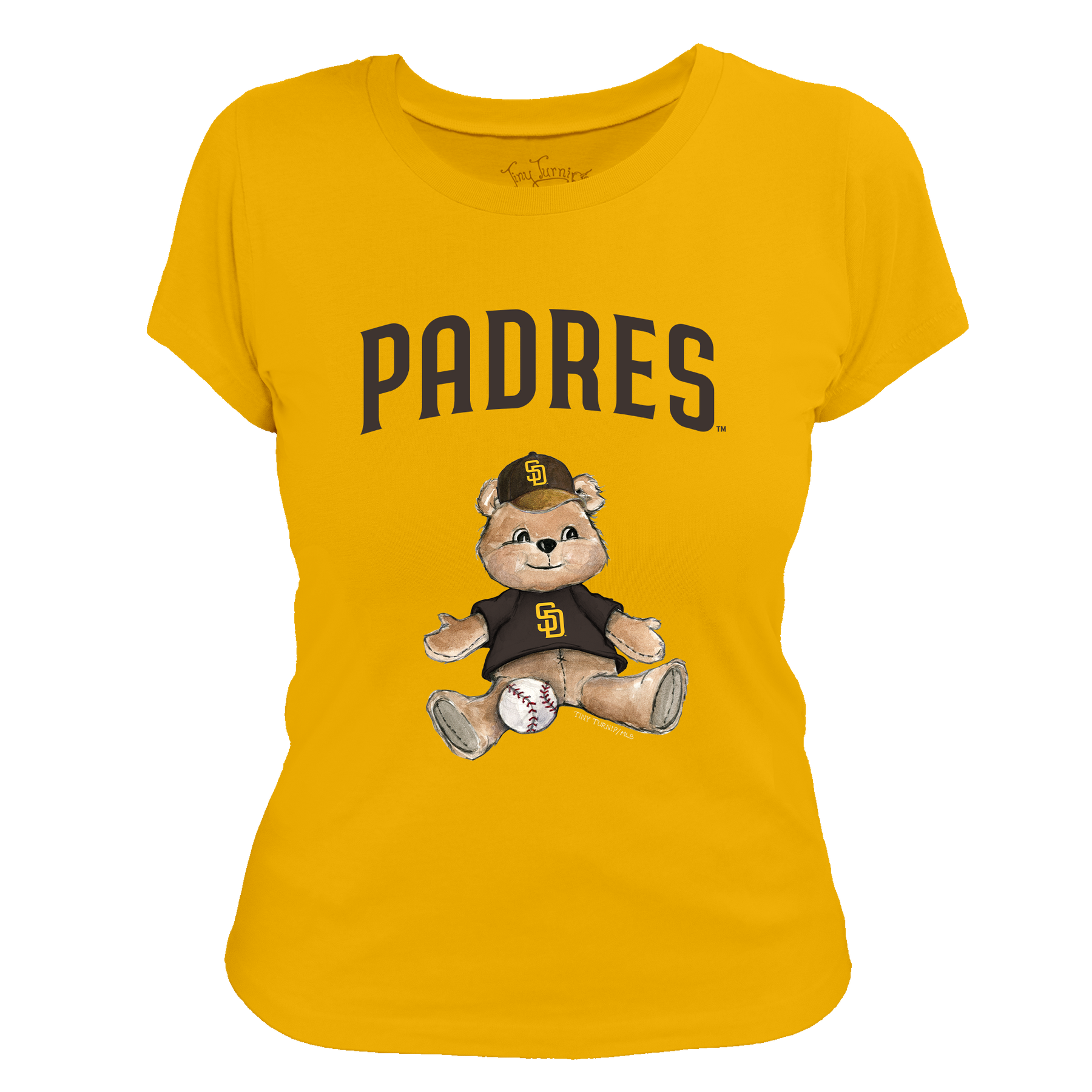 San Diego Padres Boy Teddy Women's Tee Shirt