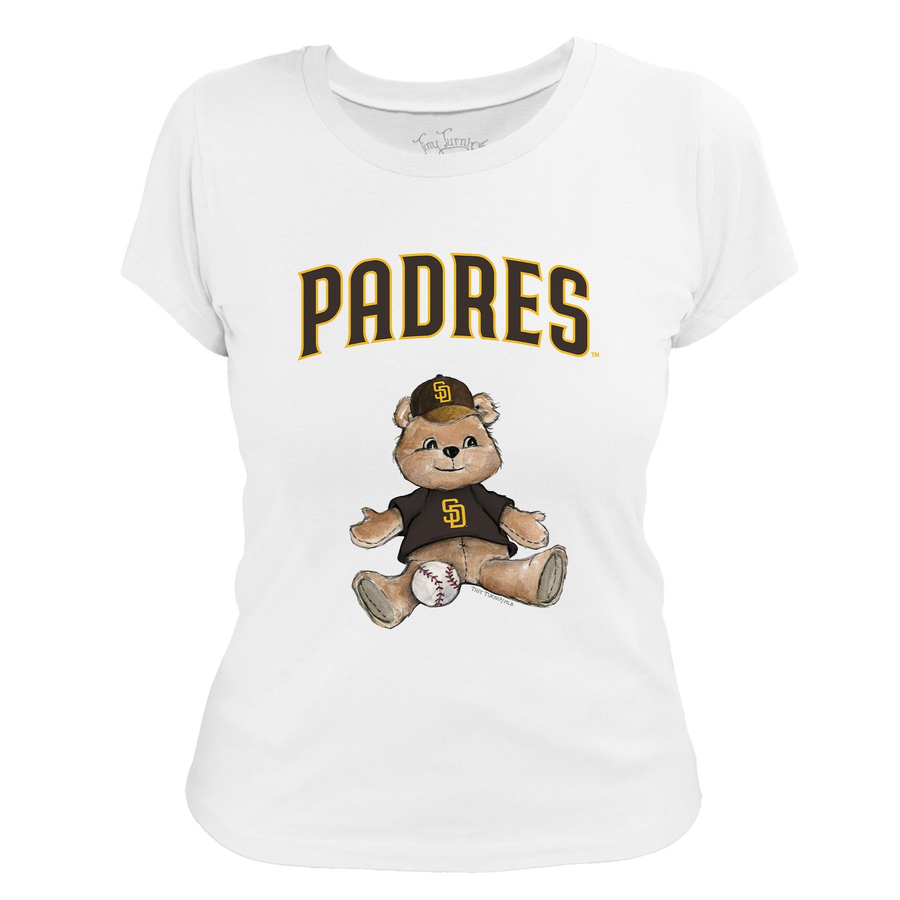 San Diego Padres Boy Teddy Women's Tee Shirt
