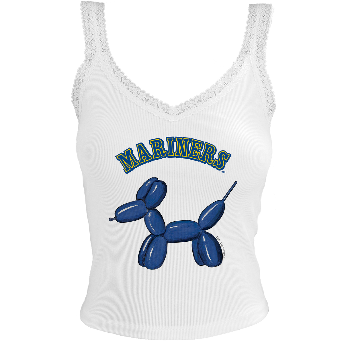 Seattle Mariners Balloon Dog Lace Tank
